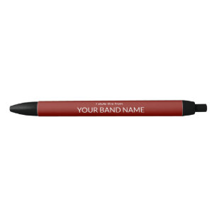 Funny Band Merch Custom Name Music Concert Promo Pen