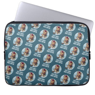 Funny Bandicoot Everything's Under Control Cartoon Laptop Sleeve