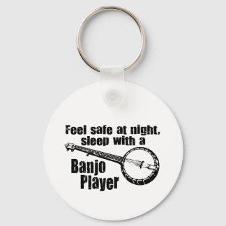 Funny Banjo Keychain