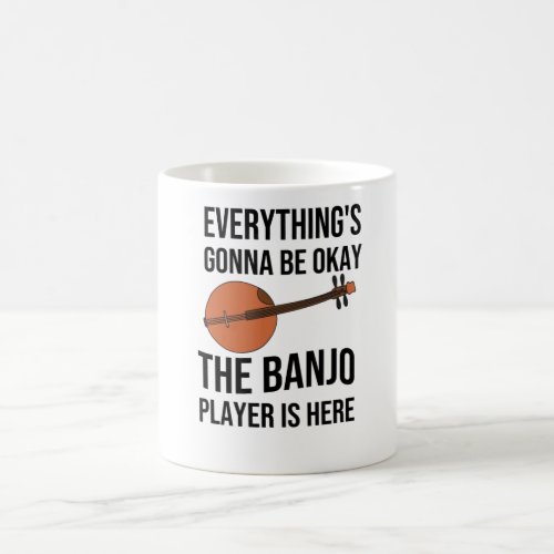 Funny Banjo Player Gifts  Bluegrass Lover Coffee Mug