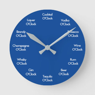 Funny Bar Clock Personalized Clock