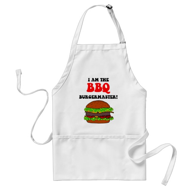 Funny barbecue adult apron (Front)