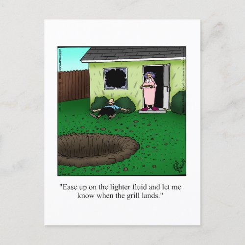 Funny Barbecue Party Invitations Postcards