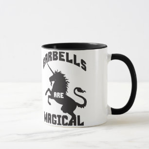 Funny Barbell Lifting Gym Humor Mug