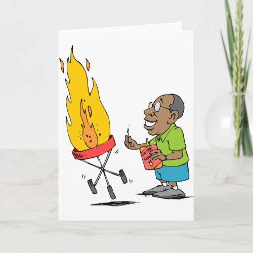 Funny Barbeque Gifts Card