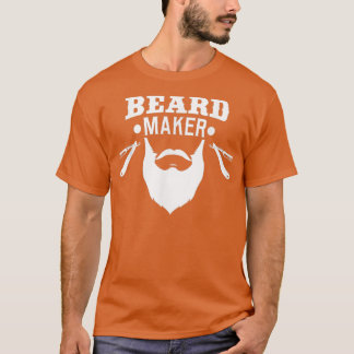 Funny Barber Hairstylist Barbershop Beard Maker Ra T-Shirt