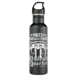 Funny Barbershop Quartet - Music Singing PicksPlac Stainless Steel Water Bottle