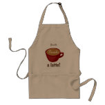 Funny Barista Apron For Restaurant Coffee Cafe at Zazzle