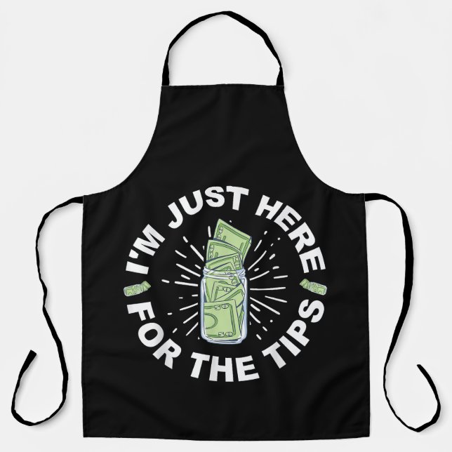 Funny Bartender Just  Apron (Front)