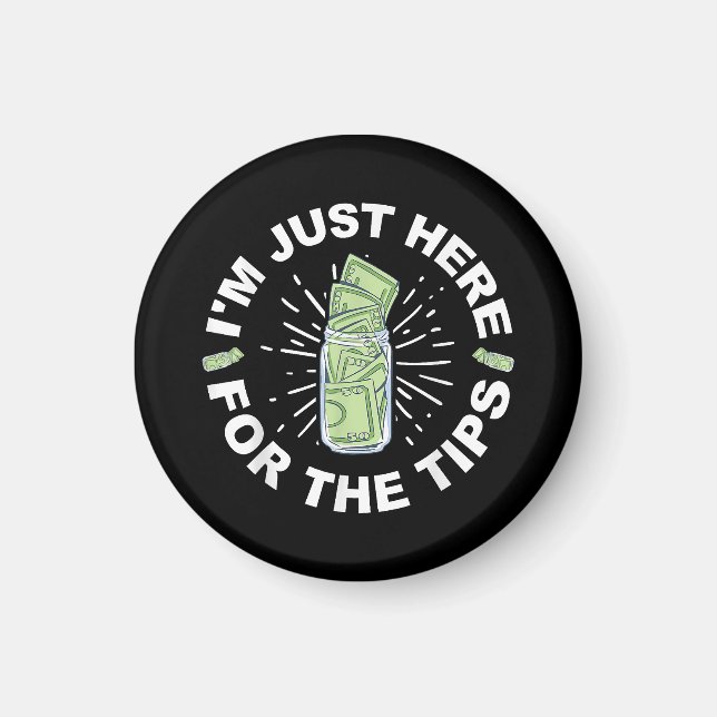 Funny Bartender Just  Magnet (Front)