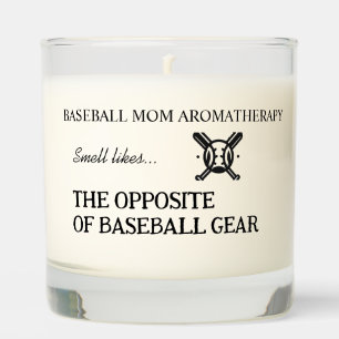Funny baseball candle gift
