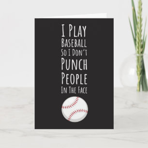Funny Baseball Cards Sports Player Team Humor 