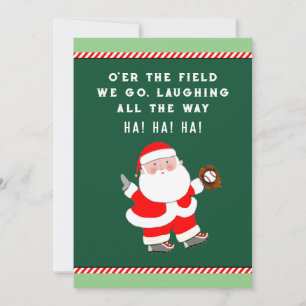 Funny Baseball Christmas Cards