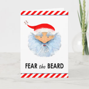 Funny Baseball Christmas Holiday Card