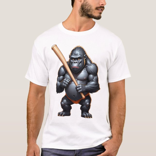 funny baseball graphic t shirts (Front)