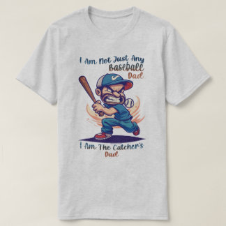 Funny Baseball Graphic Tee - Not Just Baseball Dad