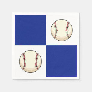 Funny Baseball Photo Template Napkins