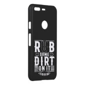 Funny Baseball Rub Some Dirt On It Uncommon Google Pixel Case (Back/Right)