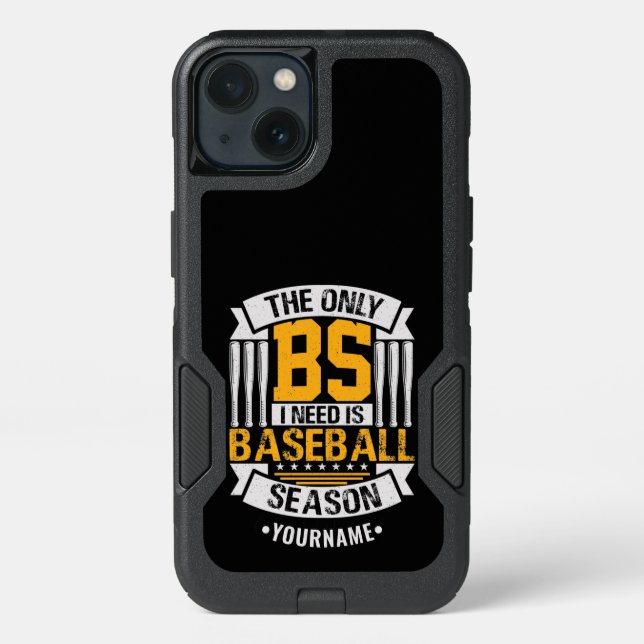 Funny Baseball Sarcasm Otterbox iPhone Case (Back)