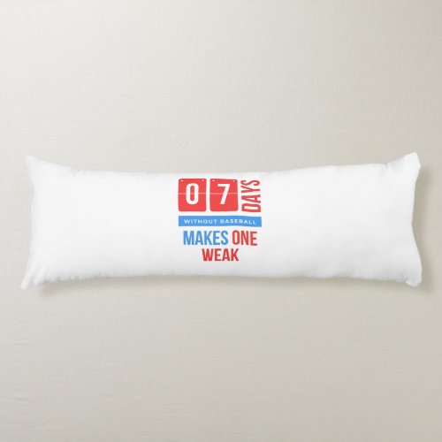 Funny baseball sport quota body pillow