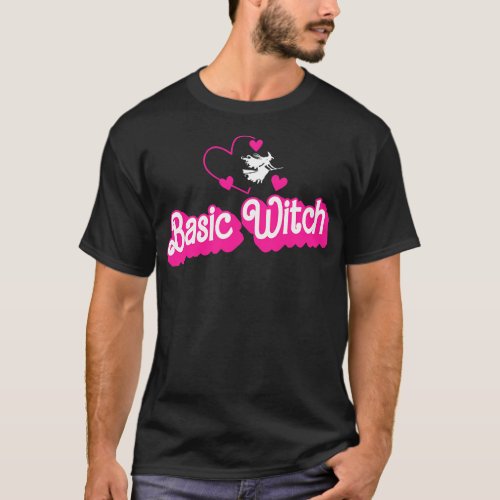 Funny Basic Witch Lazy Costume Girls Women Funny H T_Shirt