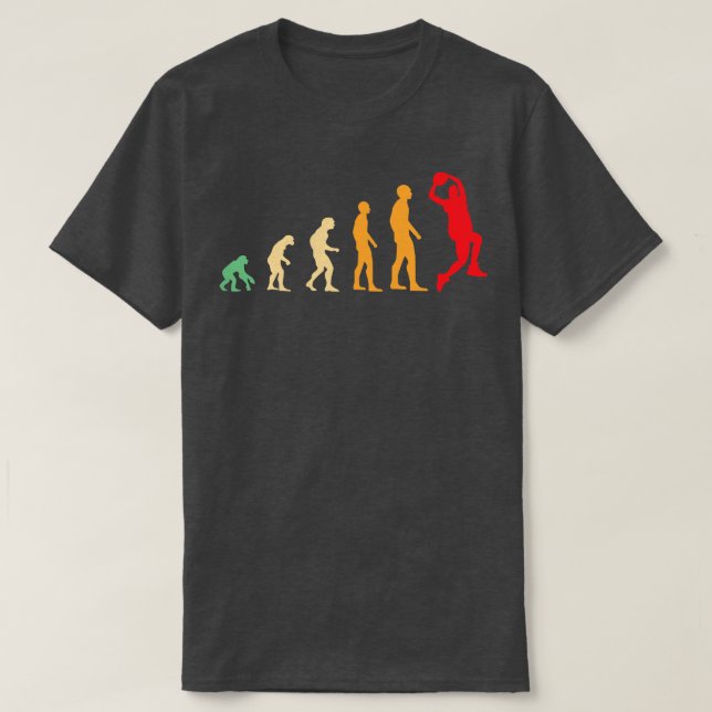 funny basketball 1 T-Shirt (Design Front)