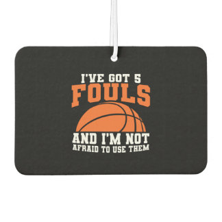 Funny Basketball Air Freshener