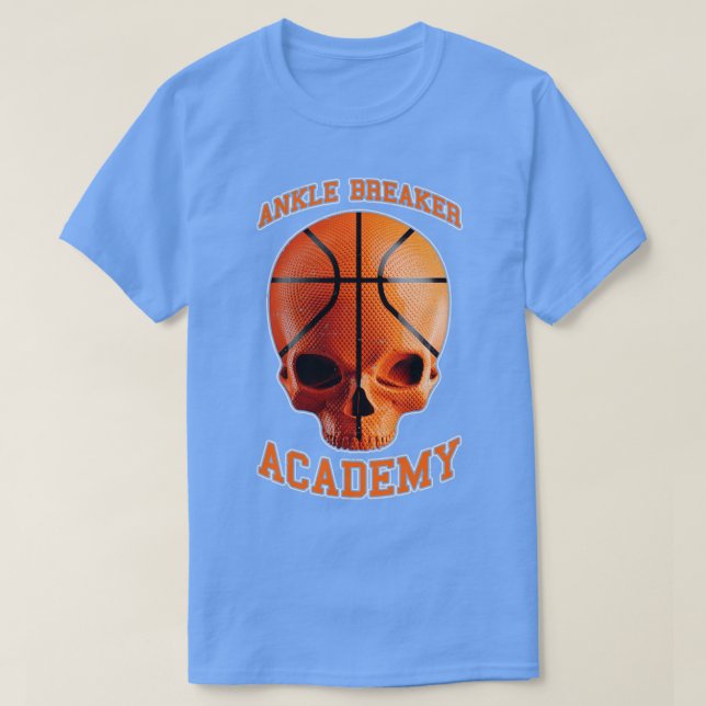 Funny Basketball Ankle Breaker Academy Hooper Guar T-Shirt (Design Front)