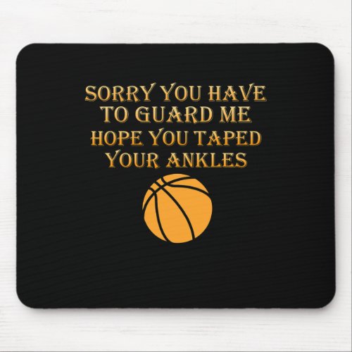 Funny Basketball Ankle Breaker T Christmas Gift  Mouse Pad