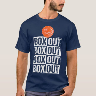Funny Basketball Coach Gift Box Out Saying T-Shirt