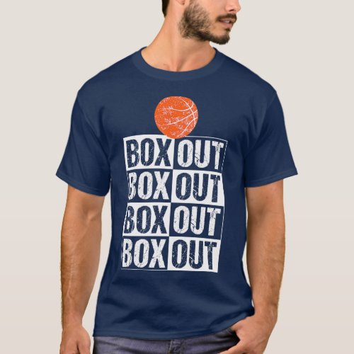 Funny Basketball Coach  Gift Box Out Saying T_Shirt