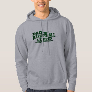 Funny basketball dad gift hoodie