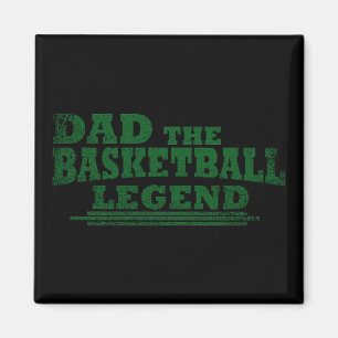 Funny basketball dad gift magnet