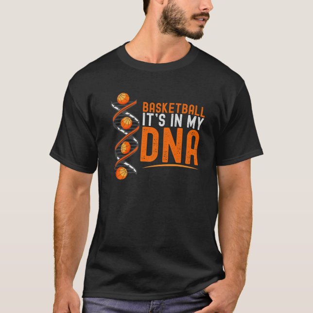 Funny Basketball For Men Women Kids Girls Boys T-Shirt (Front)