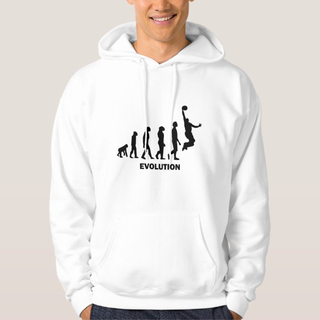 Funny basketball hoodie (Front)