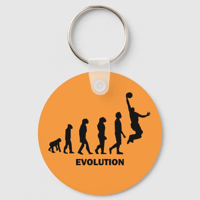 Funny basketball keychain (Front)