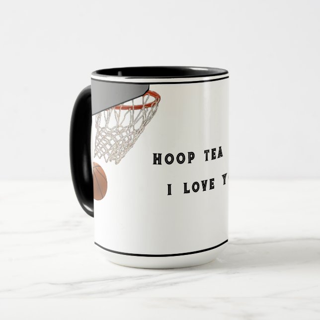 Funny Basketball Mug (Front Left)