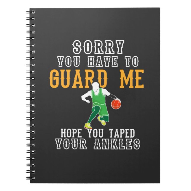 Funny Basketball Notebook (Front)
