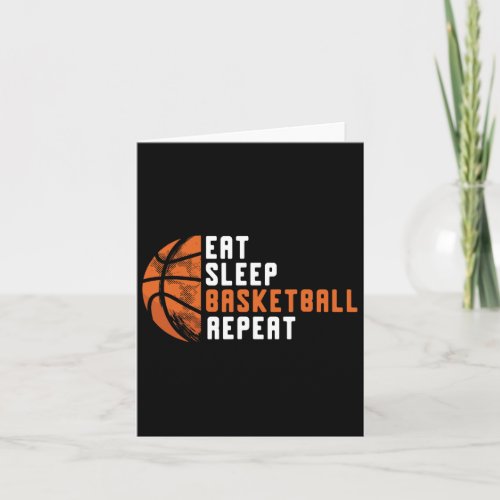 Funny Basketball Player Basketball Lover Sport Bas Card