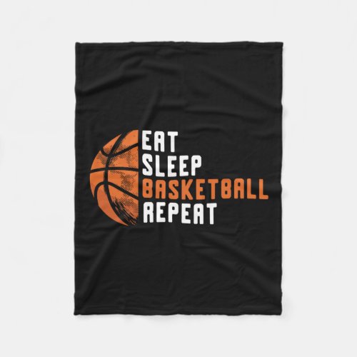 Funny Basketball Player Basketball Lover Sport Bas Fleece Blanket