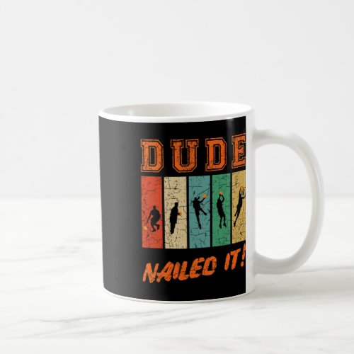 Funny Basketball Player Christmas Dude Nailed It B Coffee Mug