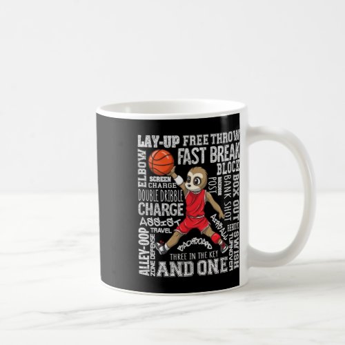 Funny Basketball S Boys Girls Cute Sloth  Coffee Mug