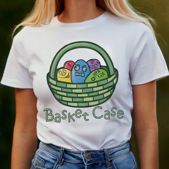 Funny Basketcase Easter T-Shirt (Creator Uploaded)