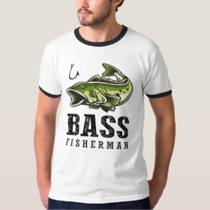 Funny Bass Fisherman Fishing Fish Fishermen Quote T-Shirt