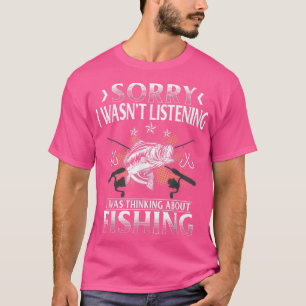 Funny Bass Fishing Graphic Women Fish Lover Men Fi T-Shirt