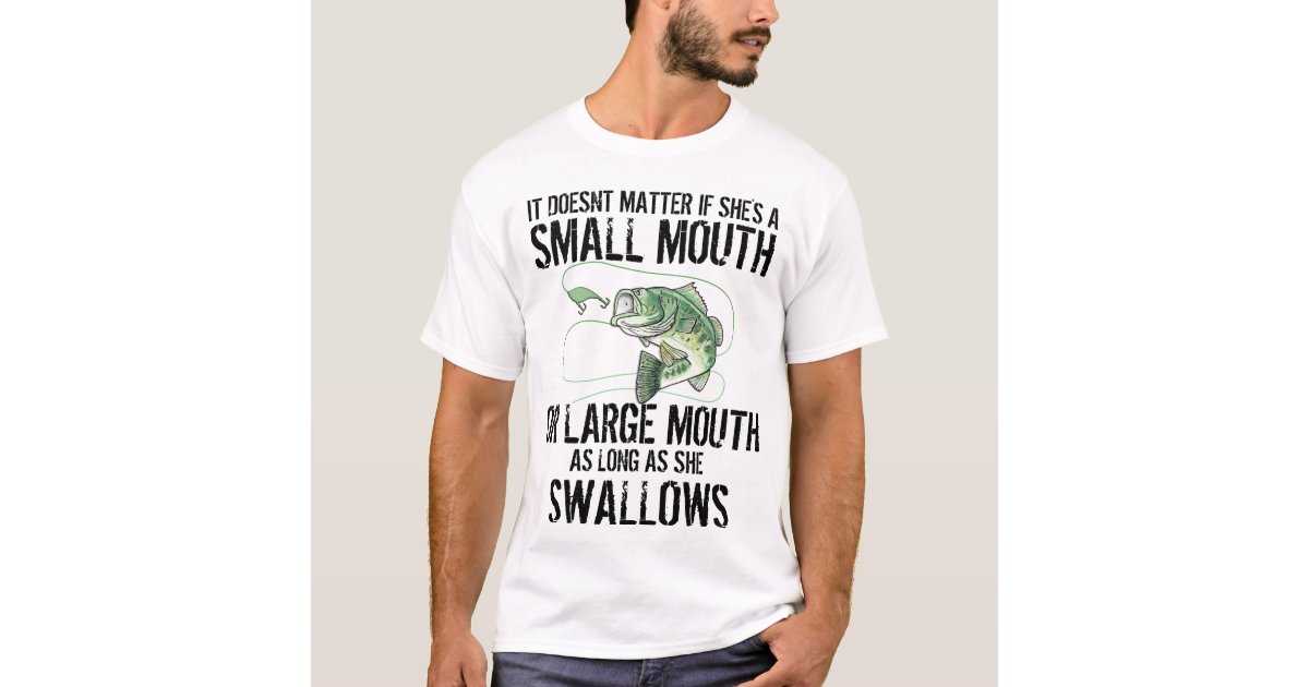 Funny Bass Fishing T-Shirt