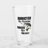 Funny Fishing Glass 