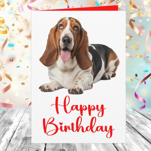 Funny Basset Hound Birthday Dog Lovers