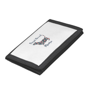 Funny Basset Hound Gifts Basset Hound Mom Shirt fo Tri-fold Wallet
