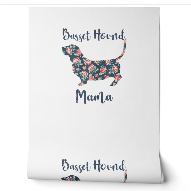 Funny Basset Hound Gifts Basset Hound Mom Shirt fo Wallpaper (Unrolling)